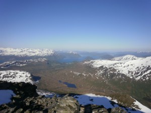 Oppe på Kvitnykja III