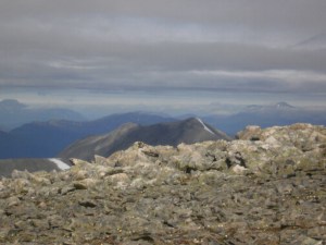 Utsyn nordover frå Eidshornet