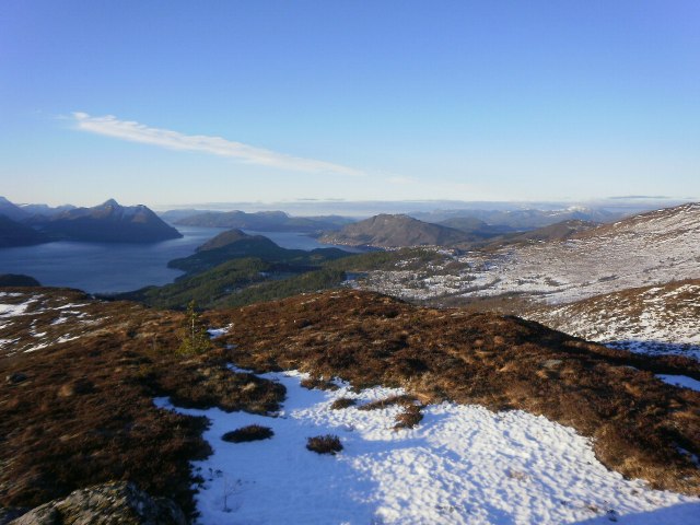 Tur til Geitnibba i januar