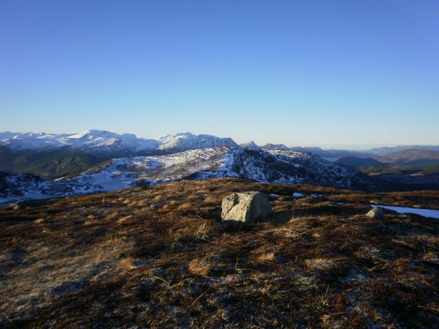 Over Skurfjellet og Halvardsfjellet I