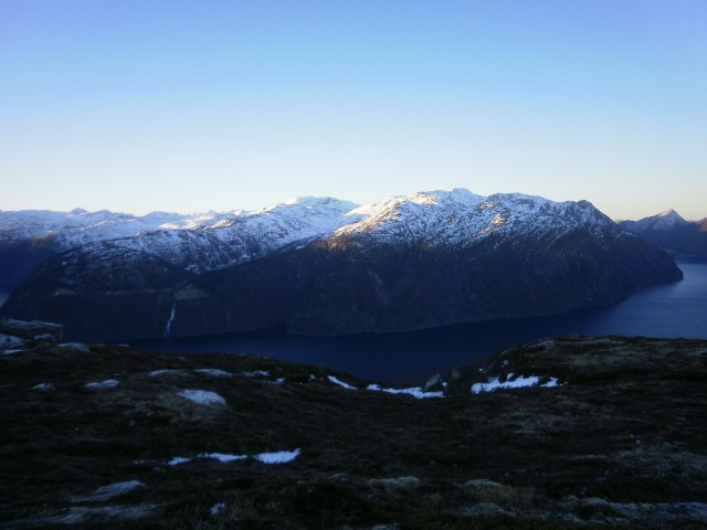 Vintermorgon på Halvardsfjellet