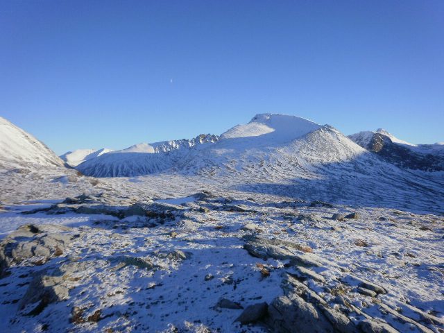 Januardag på Blåfjellet
