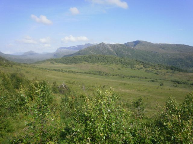 Sør for Lebergsfjellet